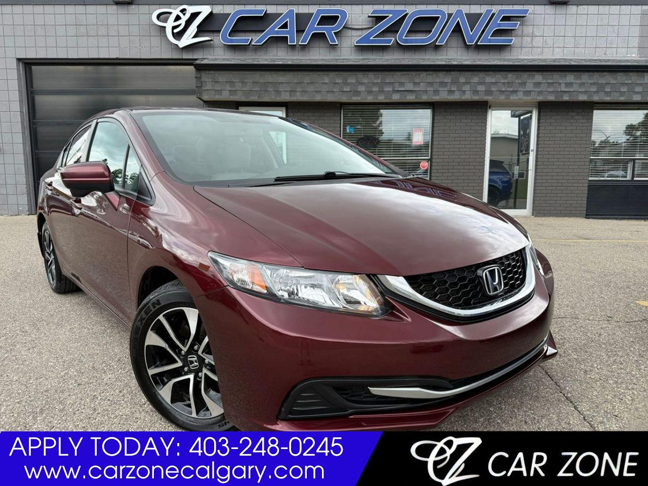 Used 2014 Honda Civic EX | REBUILT STATUS | CLEAN | WARRANTY for sale in Calgary, AB