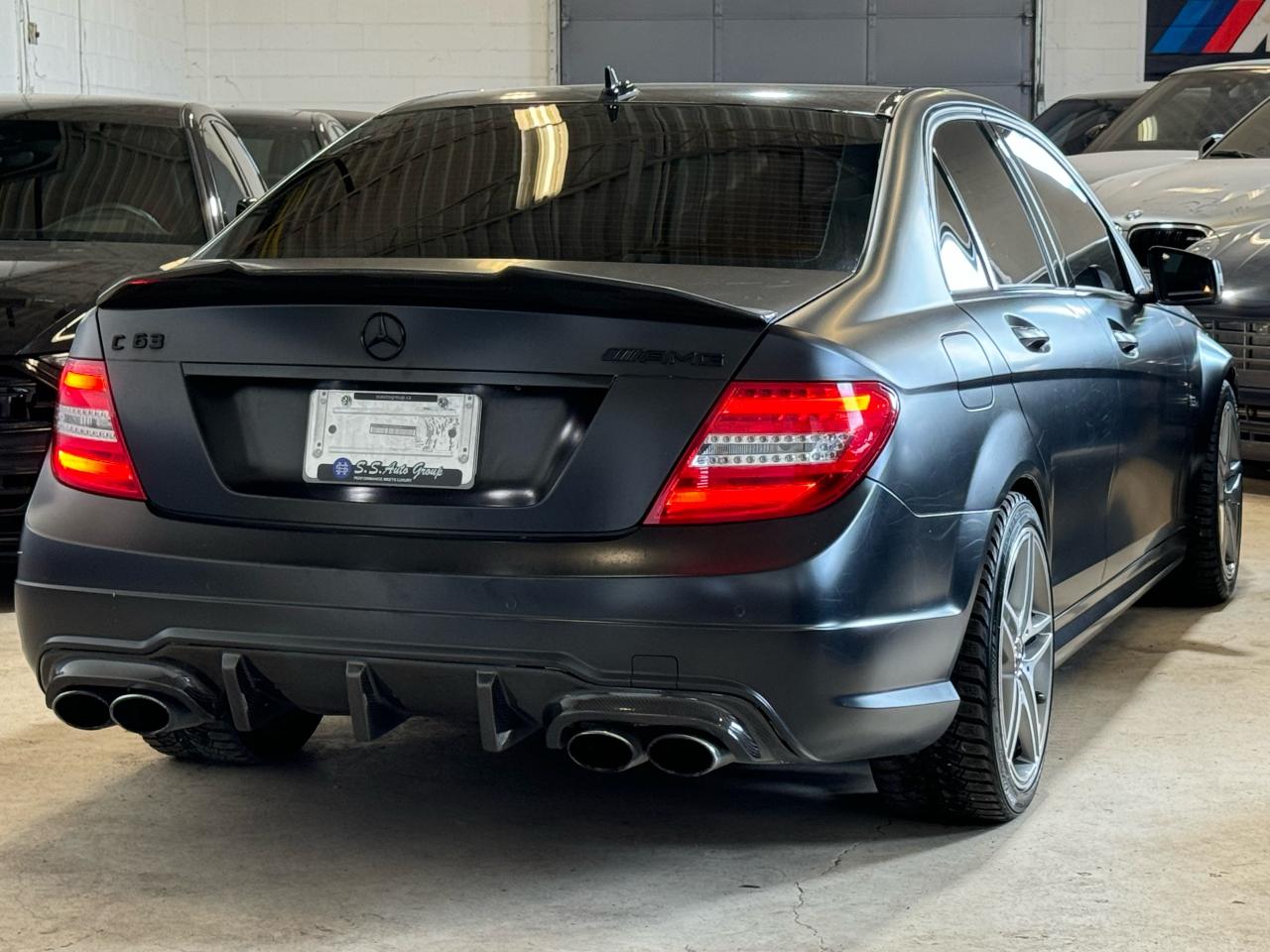2012 Mercedes-Benz C63 AMG |NAV|BACKUP|HK SOUND|CLEAN CARFAX|451HP| - Photo #4