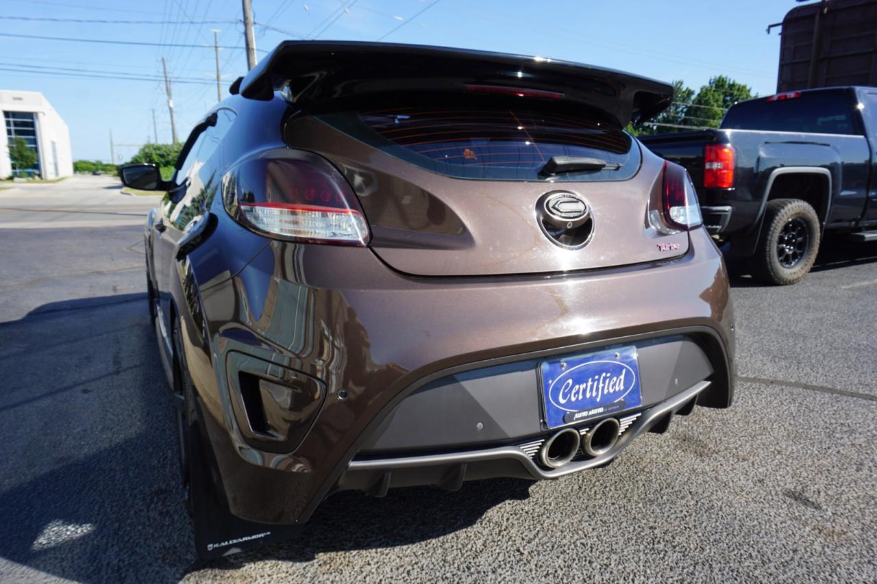2016 Hyundai Veloster TURBO 6Speed CERTIFIED *HYUNDAI MAINTAIN* CAMERA NAV BLUETOOTH LEATHER HEATED SEATS PANO ROOF CRUISE ALLOYS - Photo #5