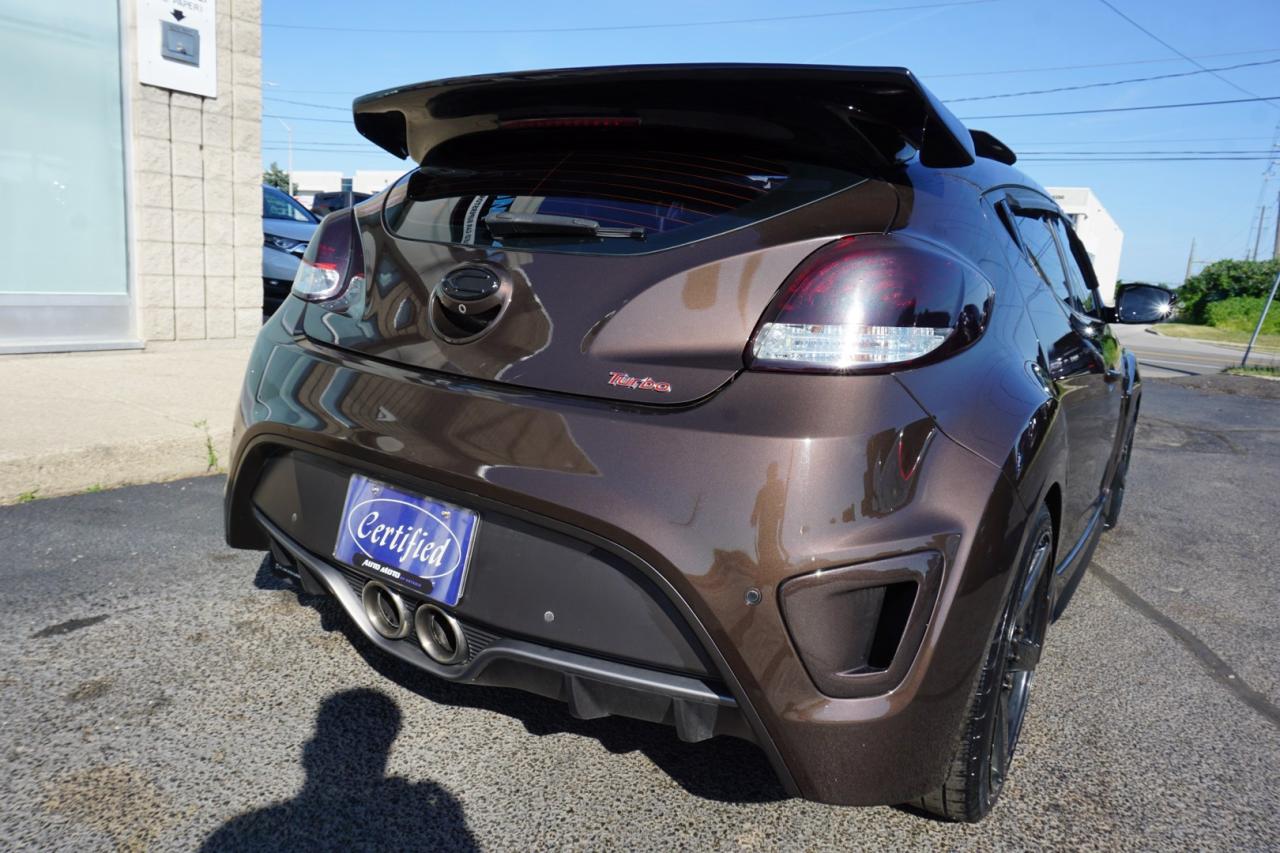 2016 Hyundai Veloster TURBO 6Speed CERTIFIED *HYUNDAI MAINTAIN* CAMERA NAV BLUETOOTH LEATHER HEATED SEATS PANO ROOF CRUISE ALLOYS - Photo #6