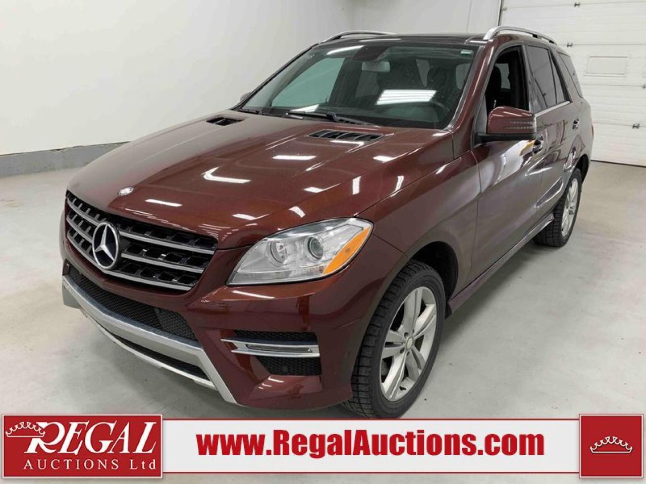 Used 2013 Mercedes-Benz ML 350 BLUETEC for sale in Calgary, AB