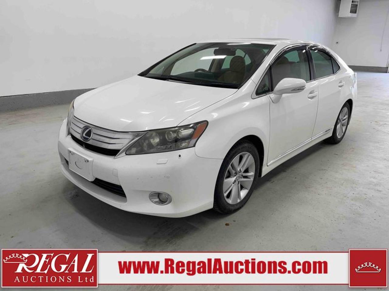 Used 2010 Lexus HS 250 h Hybrid for sale in Calgary, AB