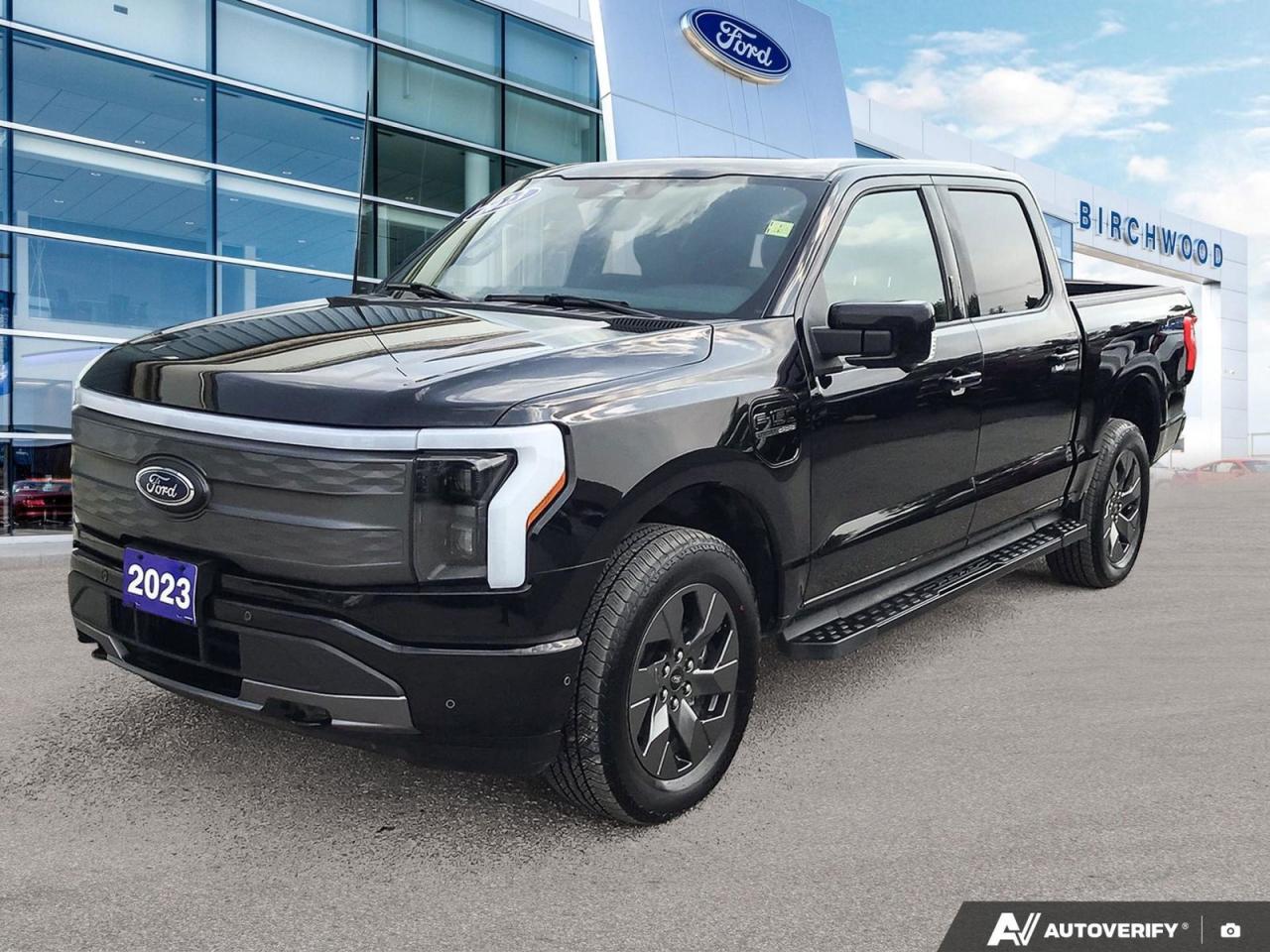 Used 2023 Ford F-150 Lightning LARIAT Extended Range | Moonroof | Local Vehicle for sale in Winnipeg, MB