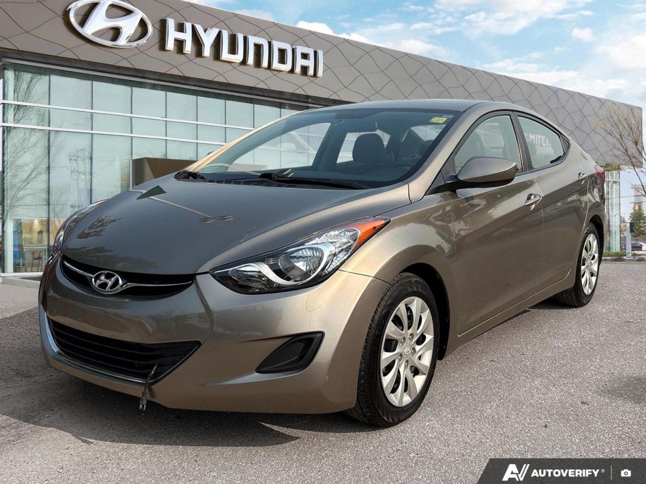 Used 2013 Hyundai Elantra GL Local Trade | Full Service History | Low KM's for sale in Winnipeg, MB