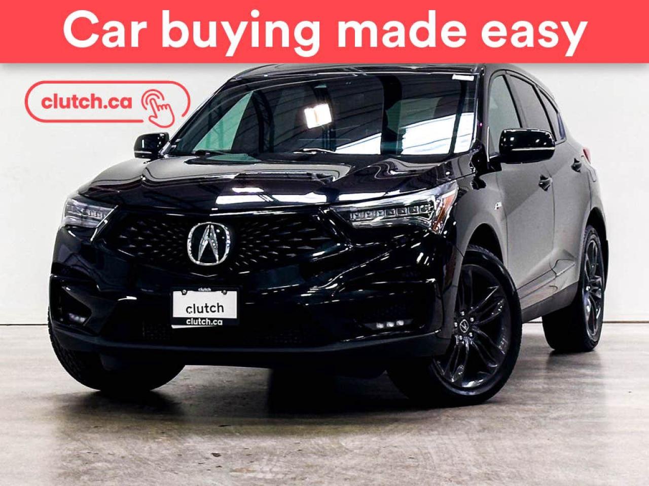 Used 2019 Acura RDX A-Spec SH-AWD w/ Apple CarPlay, Heated Front Seats, Rearview Cam for sale in Toronto, ON