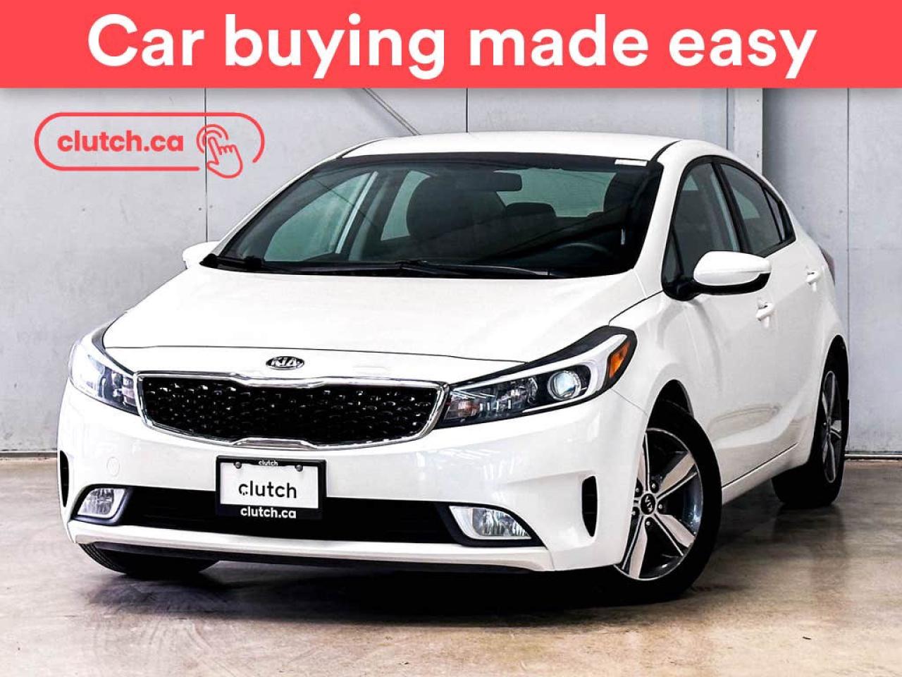 Used 2018 Kia Forte LX w/ Plus Pkg. w/ Apple CarPlay, Heated Front Seats, Rearview Cam for sale in Toronto, ON