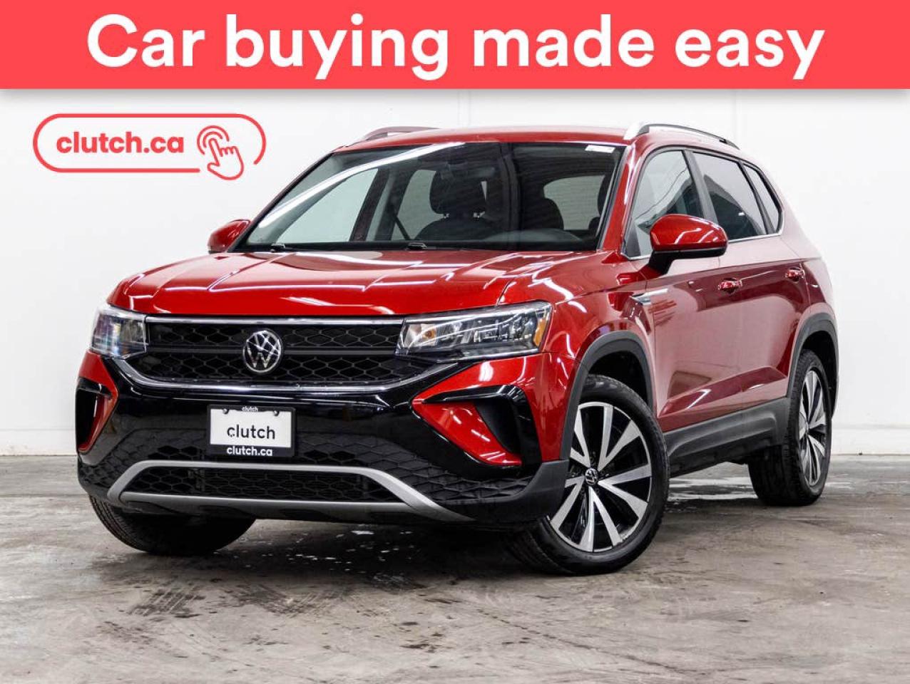 Used 2023 Volkswagen Taos Comfortline AWD w/ Apple CarPlay & Android Auto, Heated Steering Wheel, Wireless Charging for sale in Toronto, ON