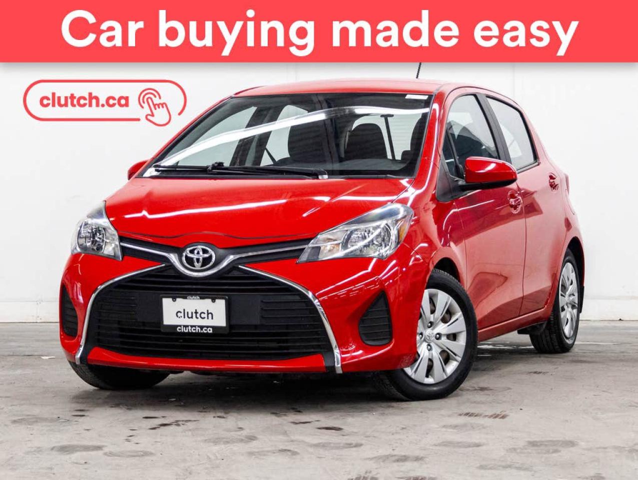 Used 2016 Toyota Yaris LE w/ Bluetooth, Cruise Control, A/C for sale in Toronto, ON