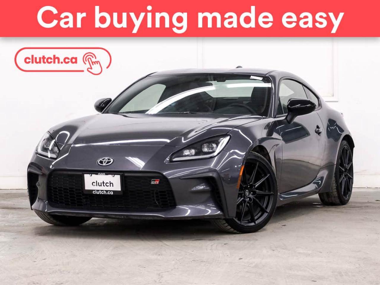Used 2024 Toyota GR86 Premium w/ Apple CarPlay & Android Auto, Front Heated Seats, Rearview Cam for sale in Toronto, ON