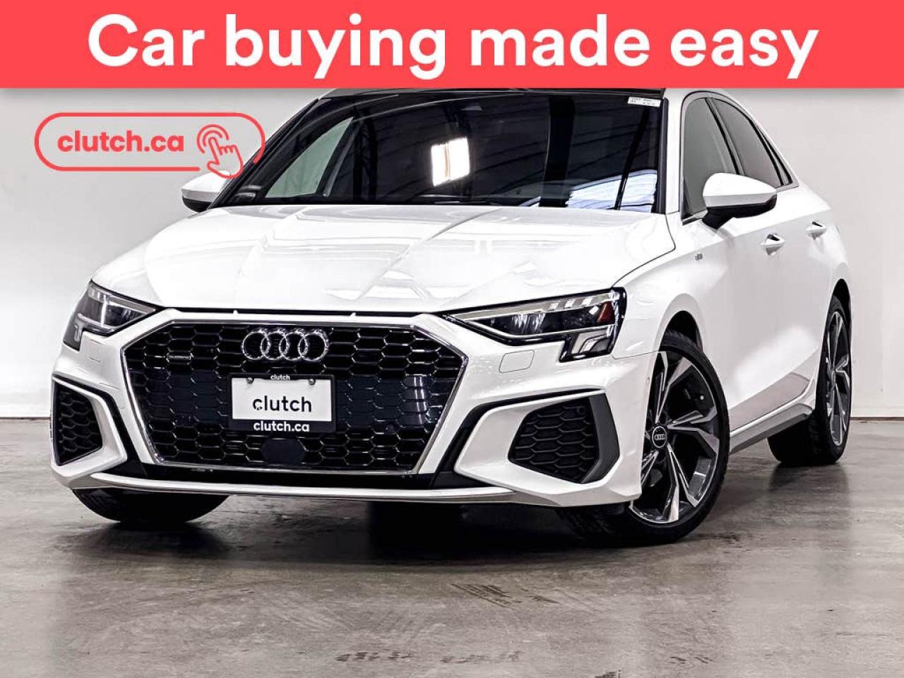 Used 2023 Audi A3 Technik AWD w/ Apple CarPlay, Heated Front Seats, Rearview Cam for sale in Toronto, ON