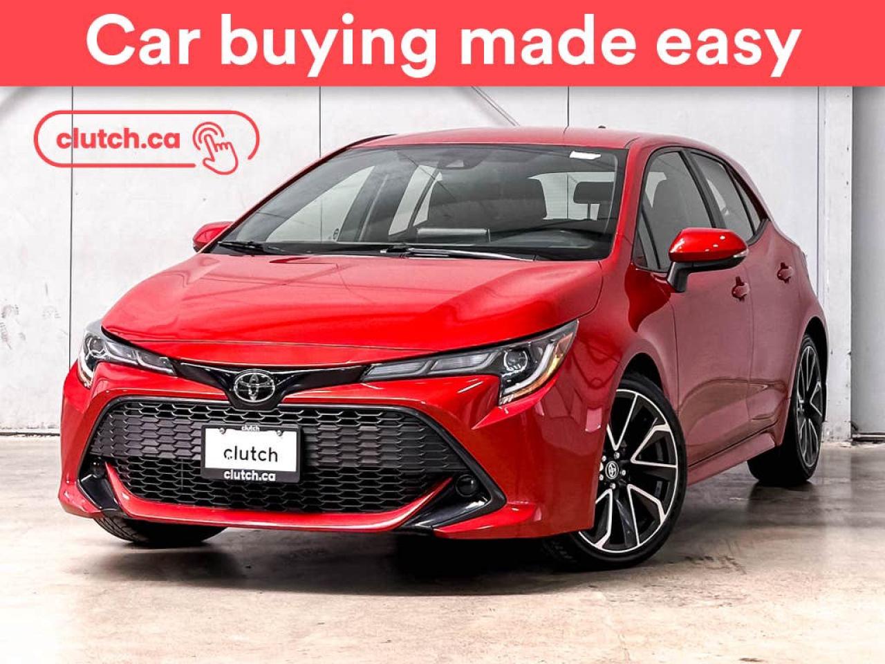 Used 2019 Toyota Corolla Hatchback S w/ SE Pkg. w/ Heated Front Seats, Rearview Camera, Cruise Control for sale in Toronto, ON