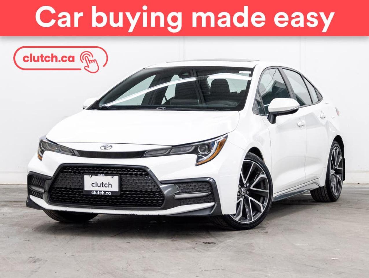 Used 2020 Toyota Corolla SE w/ SE Upgrade Pkg w/Apple CarPlay, Heated Front Seats, Backup Cam for sale in Toronto, ON