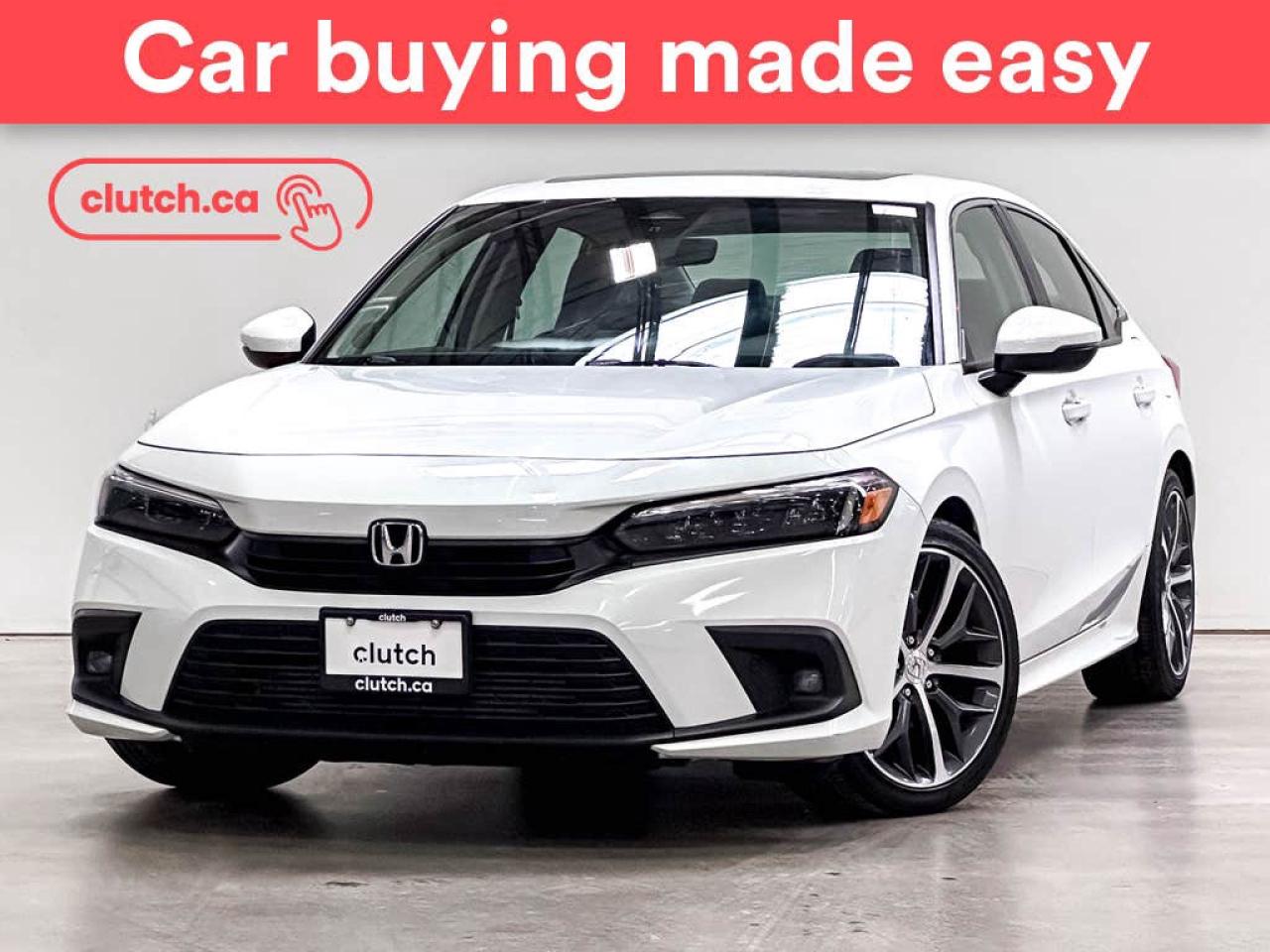 Used 2022 Honda Civic Touring w/ Apple CarPlay, Heated Front Seats, Rearview Cam for sale in Toronto, ON