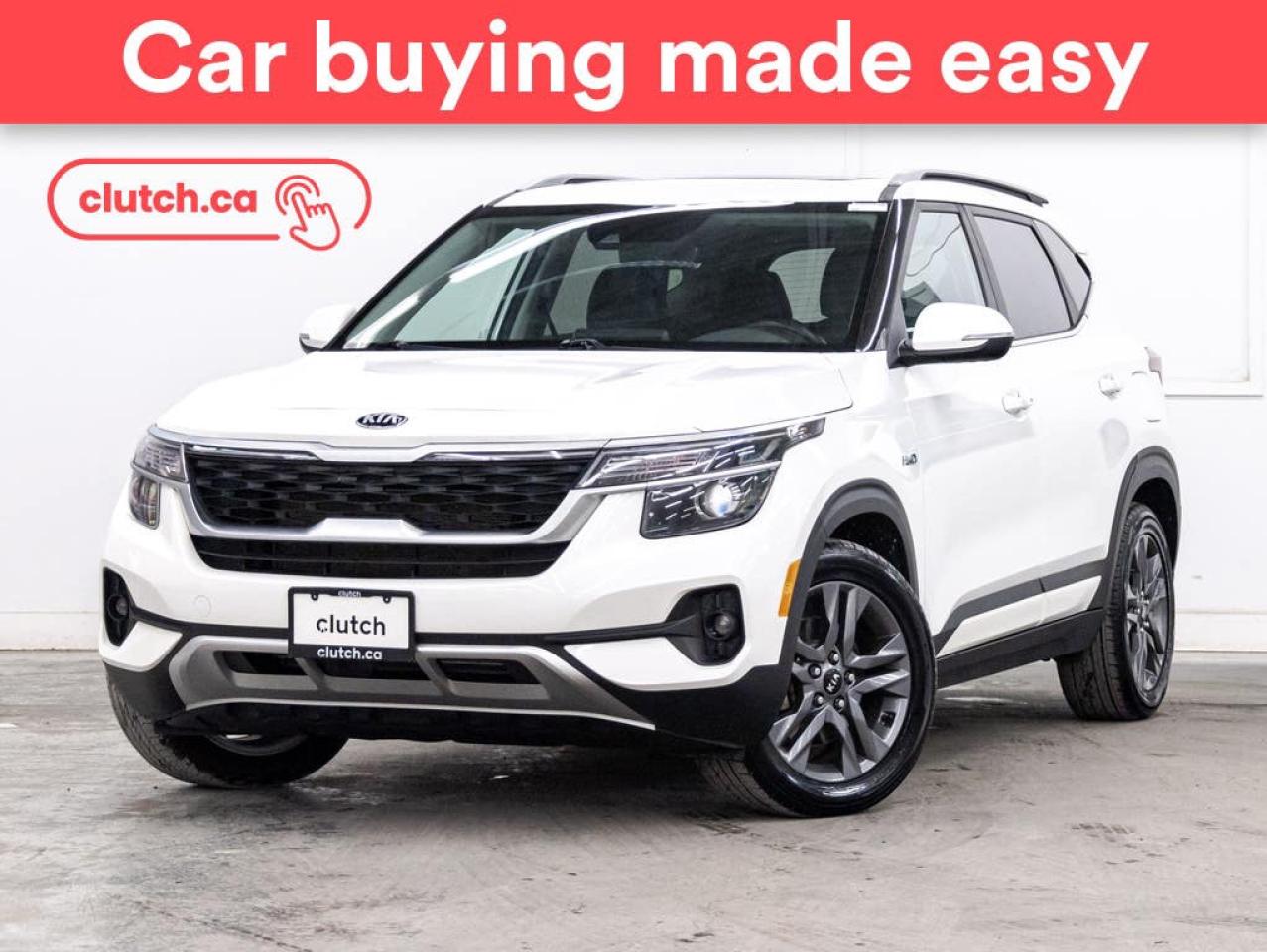 Used 2021 Kia Seltos EX AWD w/ Apple CarPlay & Android Auto, Power Moonroof, Heated Steering Wheel for sale in Toronto, ON