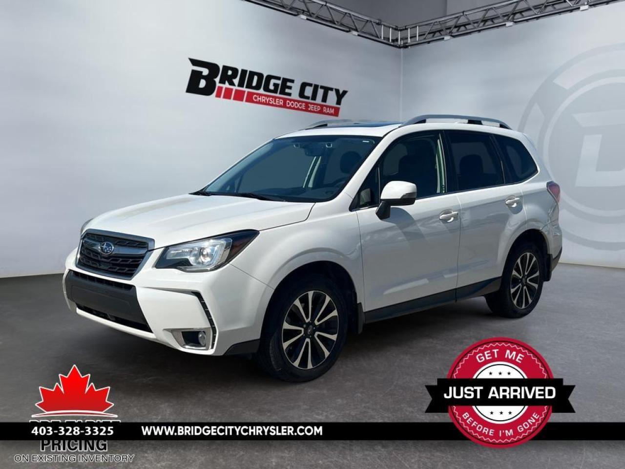 Used 2017 Subaru Forester AWD - Leather - Heated Seats & Steering Wheel - Harman Kardon Sound - Subaru Eyesight Tech - Local Trade for sale in Lethbridge, AB