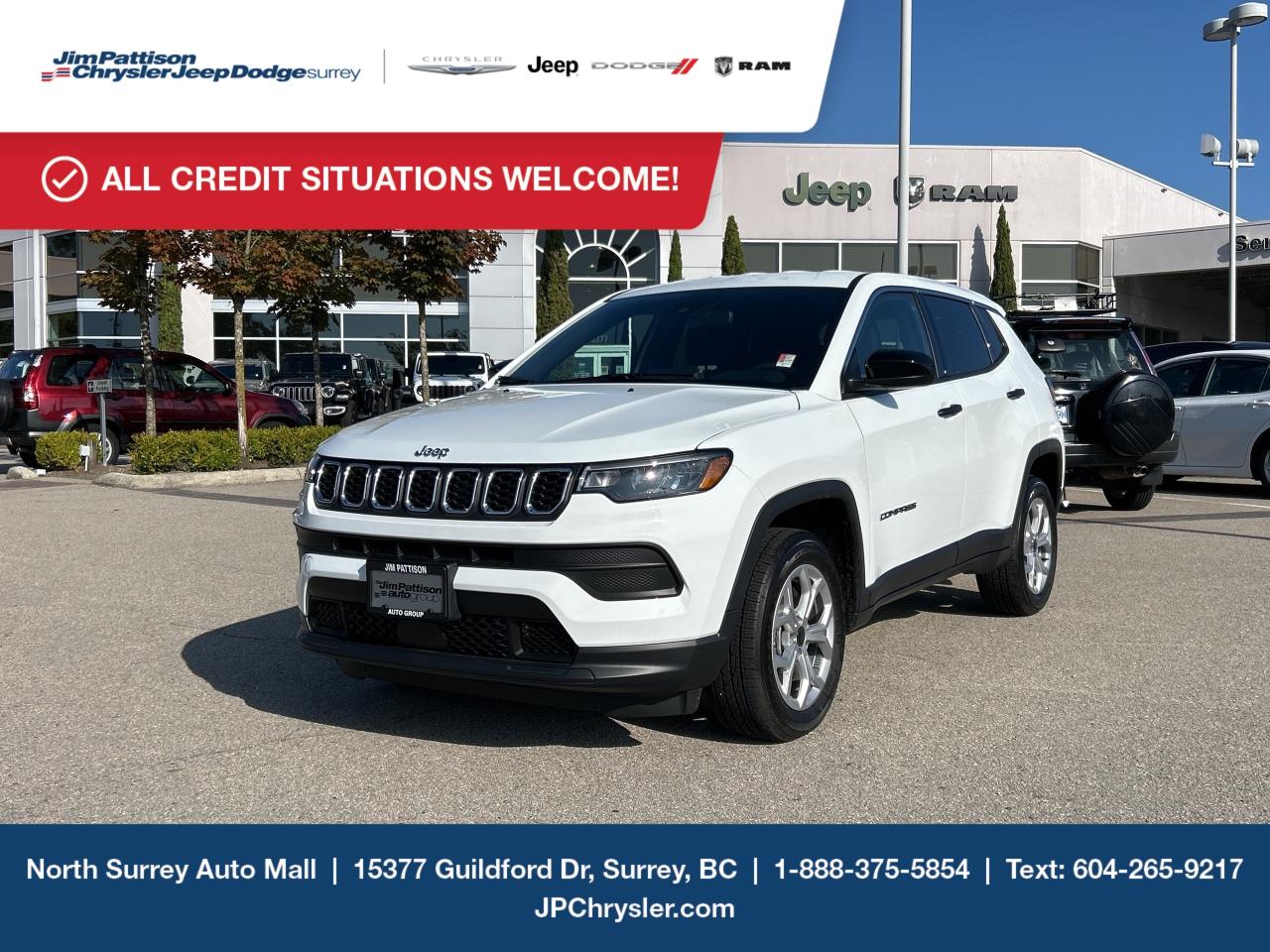New 2026 Jeep Compass Sport for sale in Surrey, BC