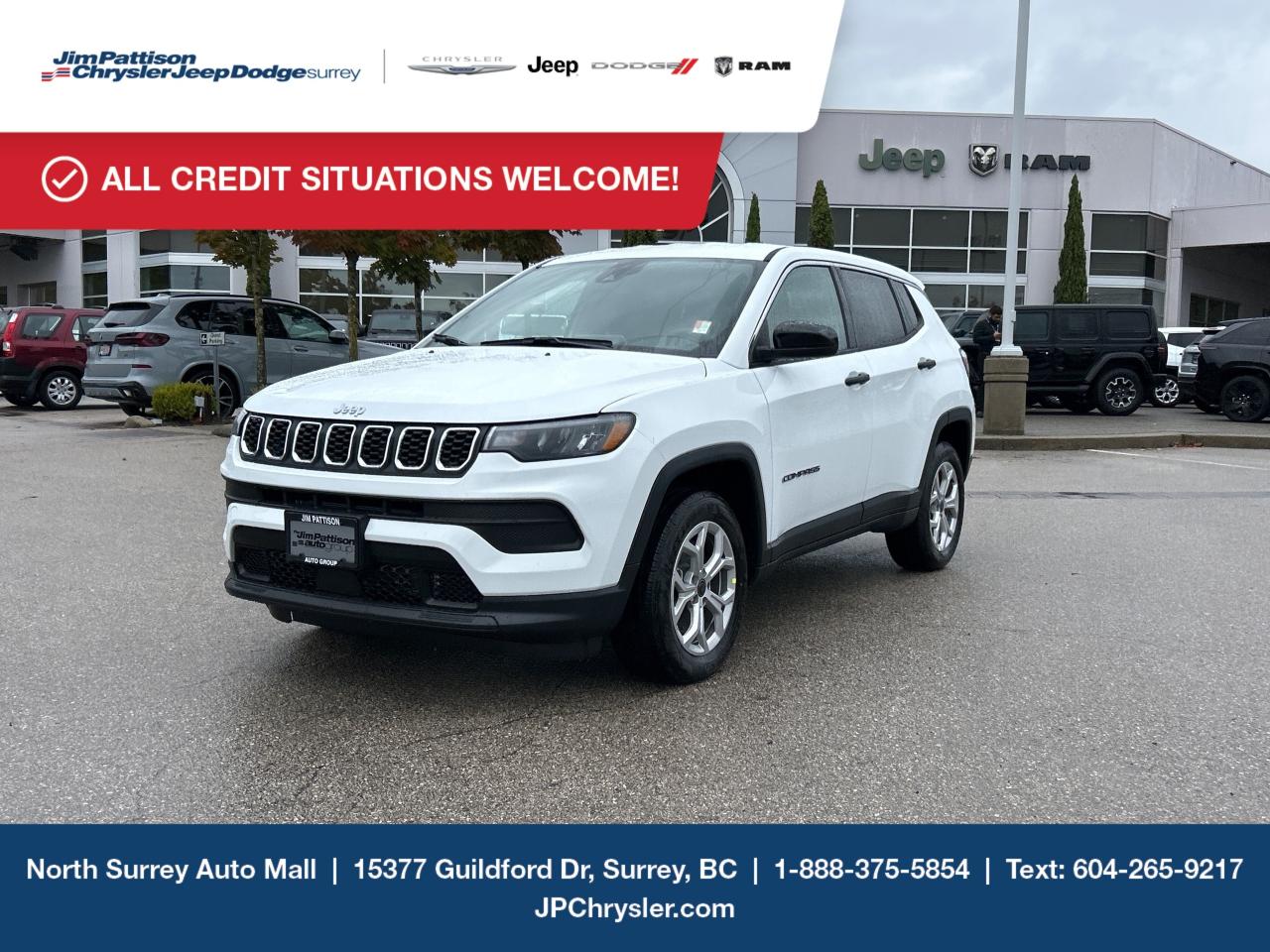 New 2026 Jeep Compass Sport for sale in Surrey, BC