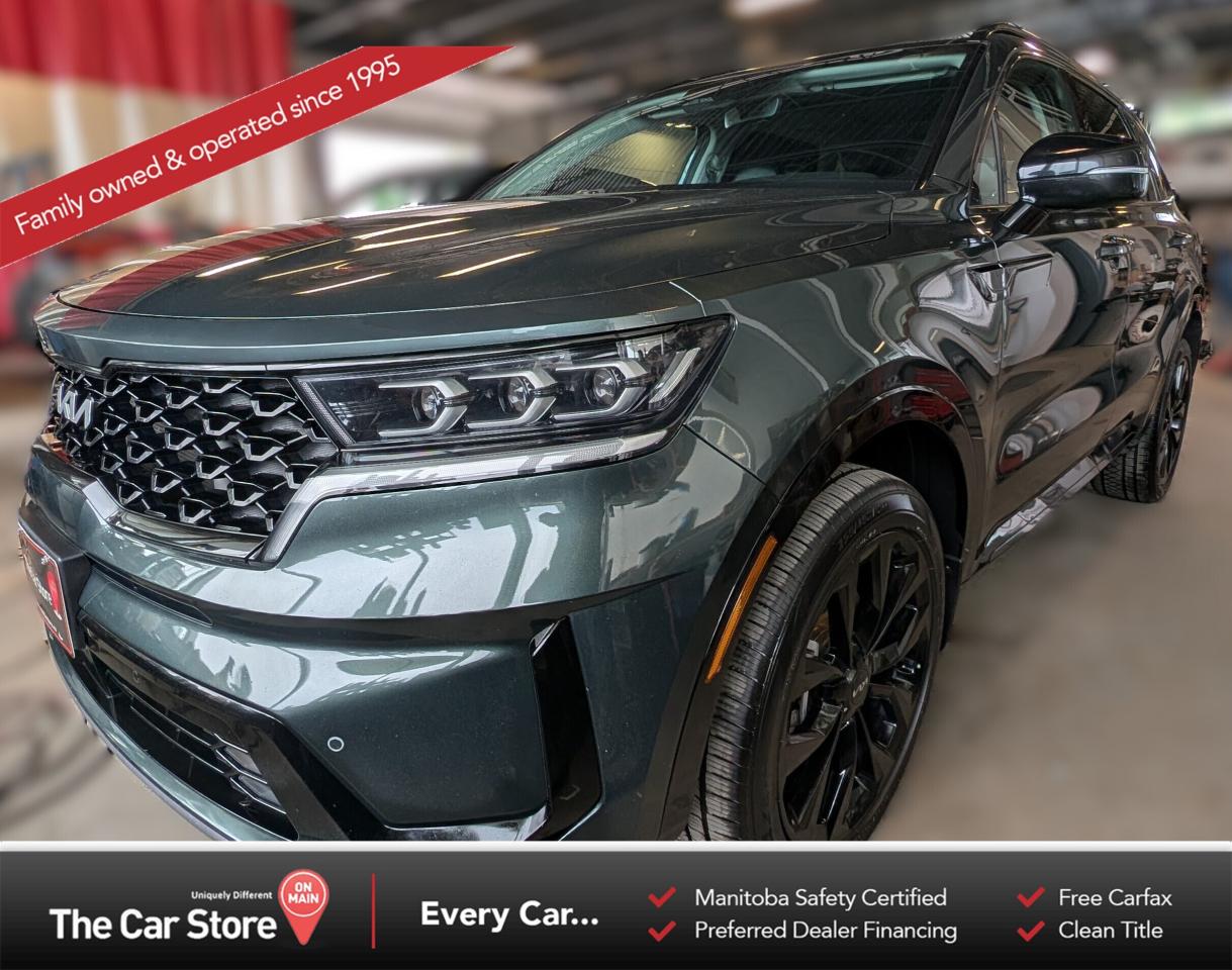 Used 2022 Kia Sorento Pano Sunroof/6 Seater/1 Owner/0 Accidents for sale in Winnipeg, MB