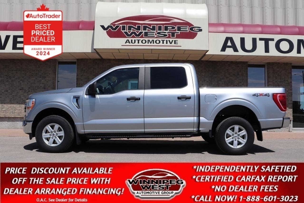 Used 2021 Ford F-150 XLT CREW 3.3L V6 4X4, CLEAN WESTERN CDN TRUCK!! for sale in Headingley, MB