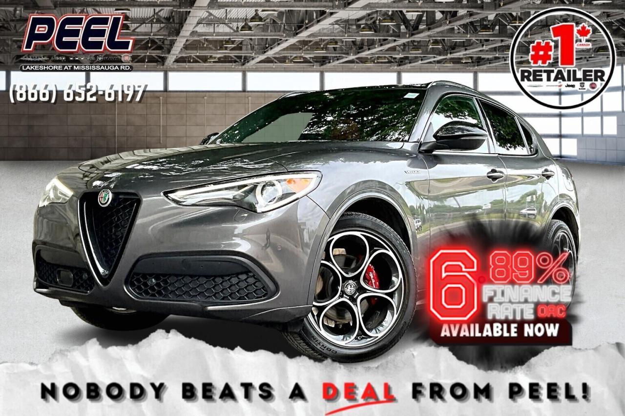Used 2022 Alfa Romeo Stelvio Veloce | Premium Leather | Harman Kardon | AWD for sale in Mississauga, ON