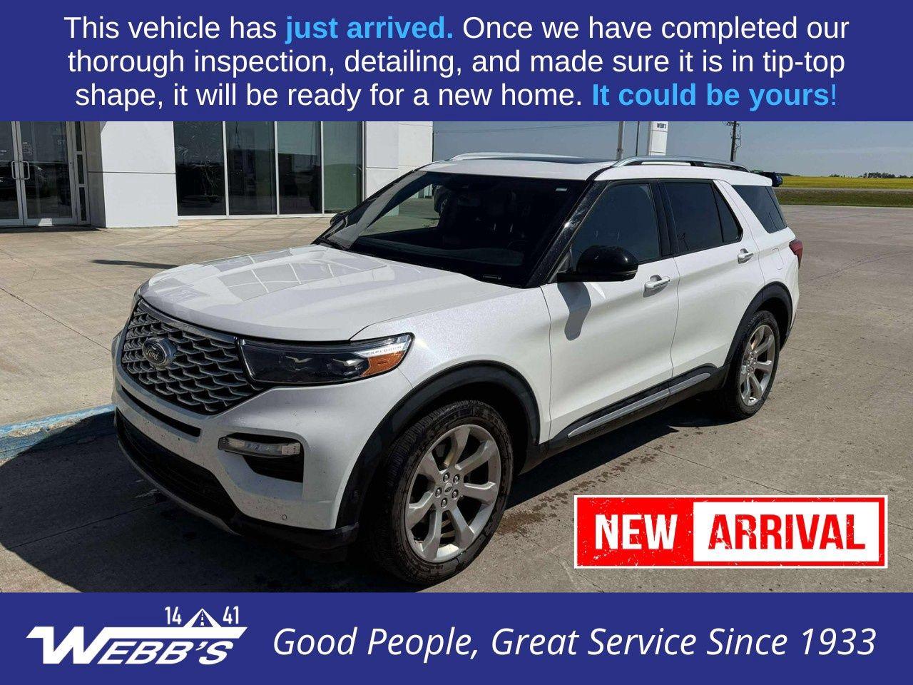 Used 2020 Ford Explorer Platinum 4wd for sale in Wainwright, AB
