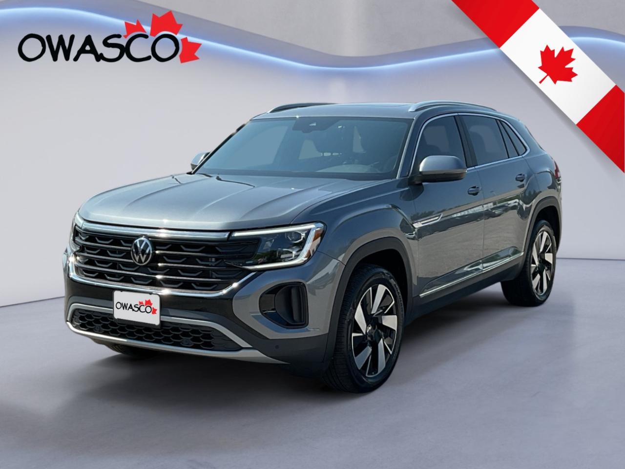 Used 2024 Volkswagen Atlas Cross Sport 2.0L Highline! One Owner! Off Lease! Nice Ride! for sale in Whitby, ON