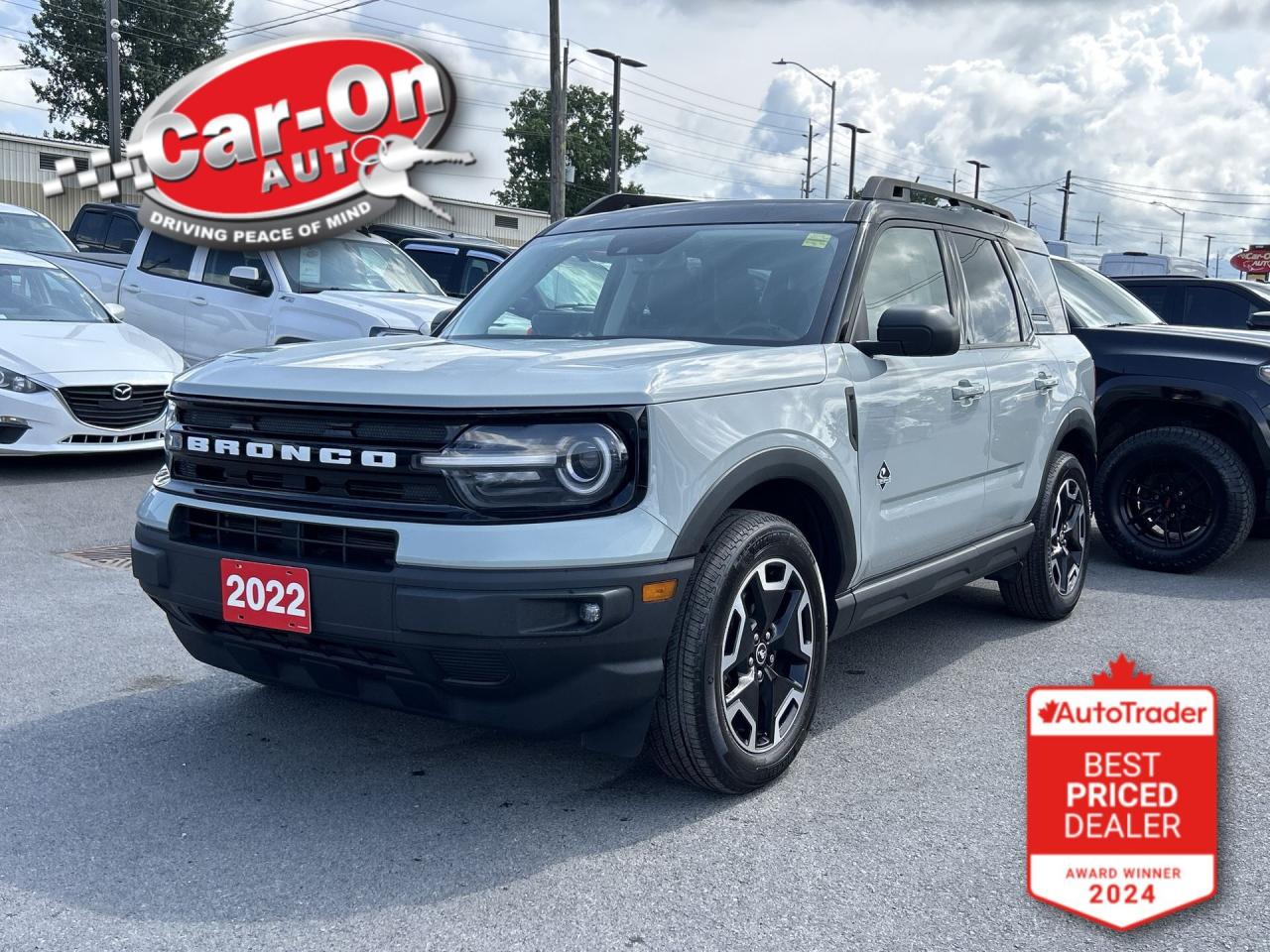 Used 2022 Ford Bronco Sport OUTER BANKS 4X4 | TECH | HTD LEATHER | CARPLAY for sale in Ottawa, ON