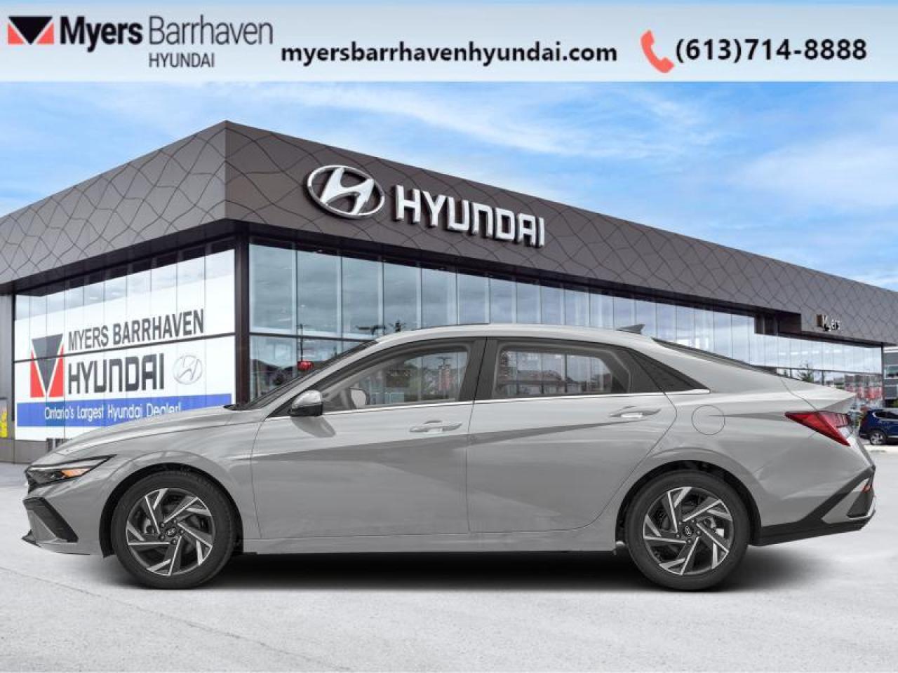 New 2025 Hyundai Elantra Luxury IVT  - Premium Audio - $218 B/W for sale in Nepean, ON