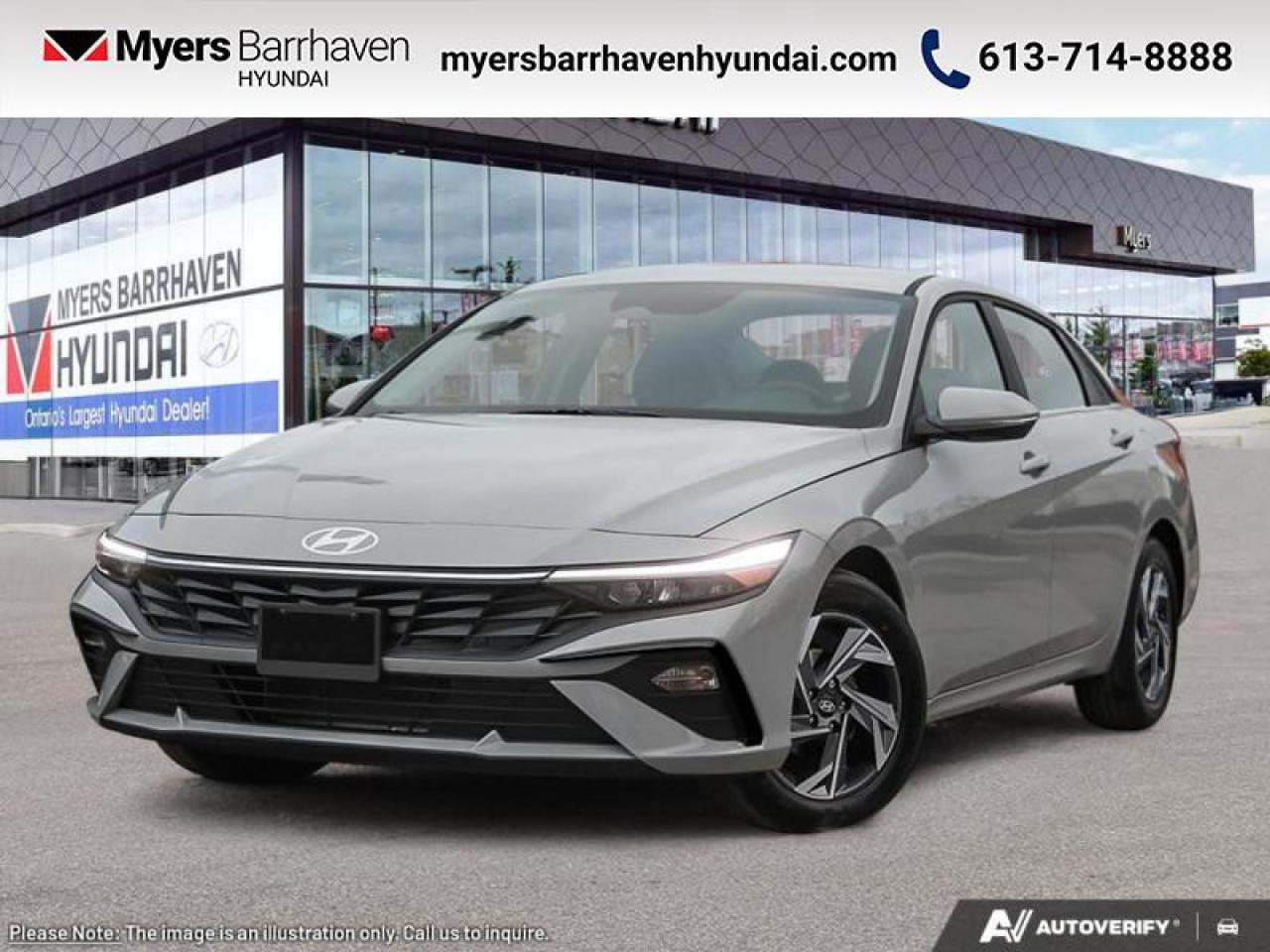 New 2025 Hyundai Elantra Luxury IVT  - Premium Audio - $218 B/W for sale in Nepean, ON