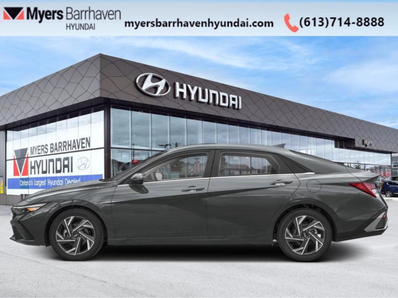 New 2025 Hyundai Elantra Luxury IVT  - Premium Audio - $218 B/W for sale in Nepean, ON