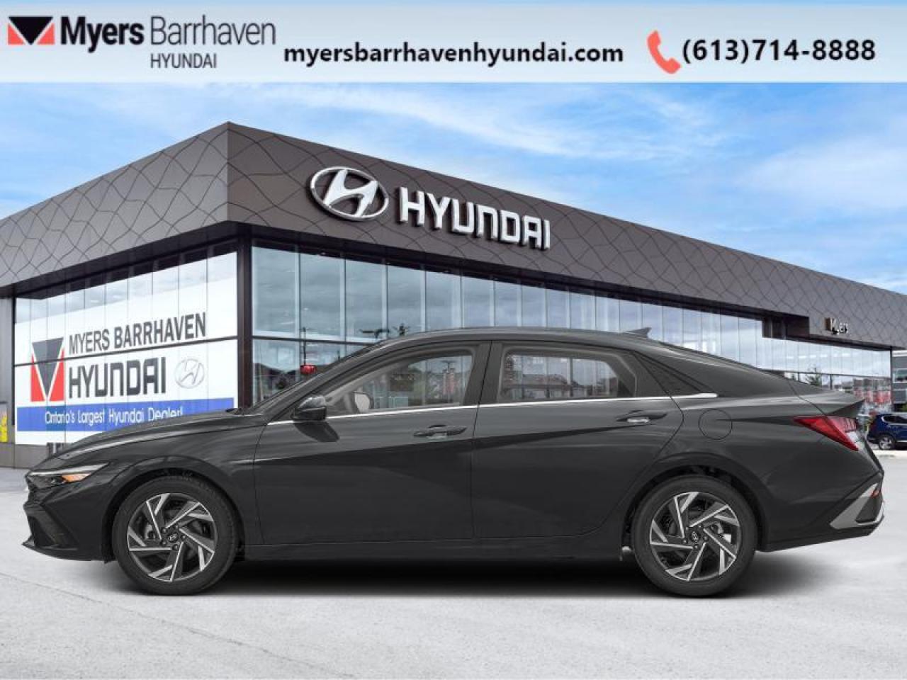 New 2025 Hyundai Elantra Luxury IVT  - Premium Audio - $218 B/W for sale in Nepean, ON