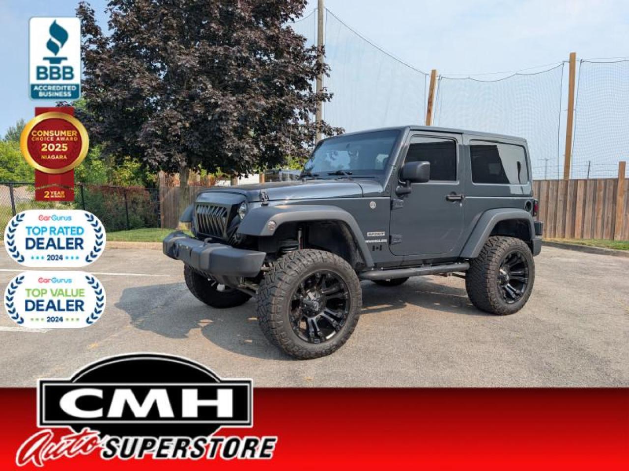 Used 2017 Jeep Wrangler Sport  - Low Mileage for sale in St. Catharines, ON