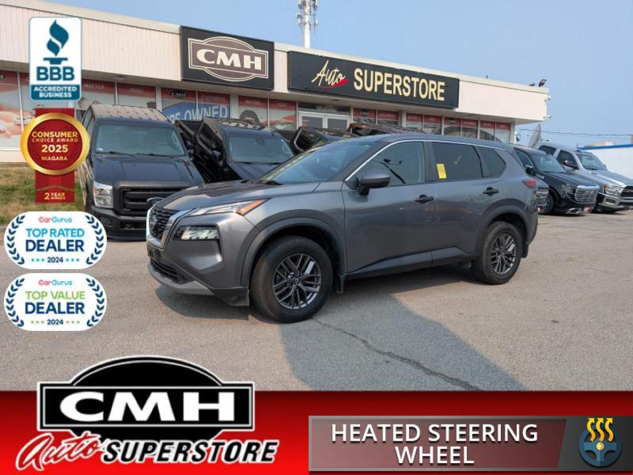 2022 Nissan Rogue S  **HTD SW - BLIND SPOT - APPLE CP**