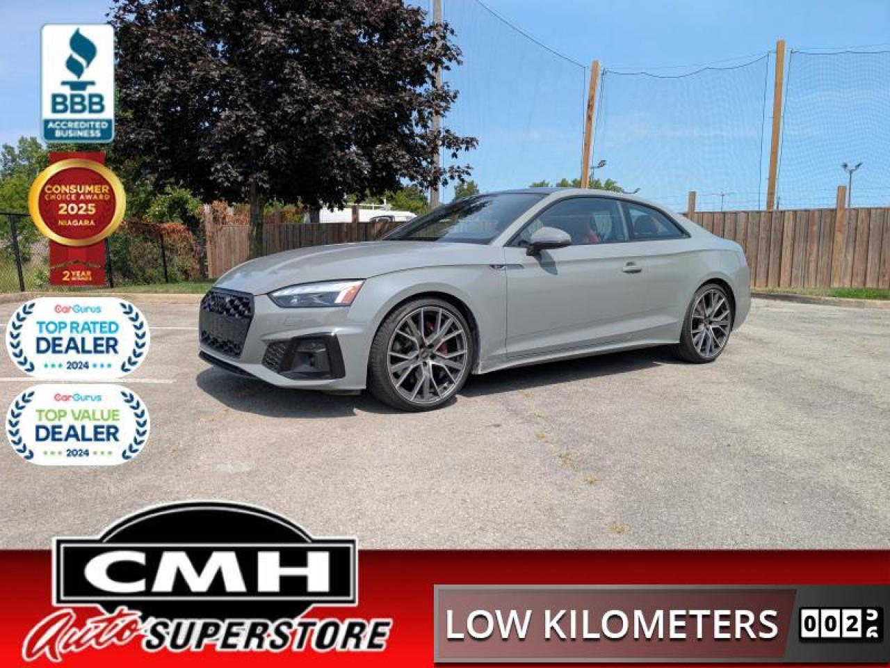 2022 Audi S5 Coupe Technik 3.0 TFSI quattro  **RED LEATHER**