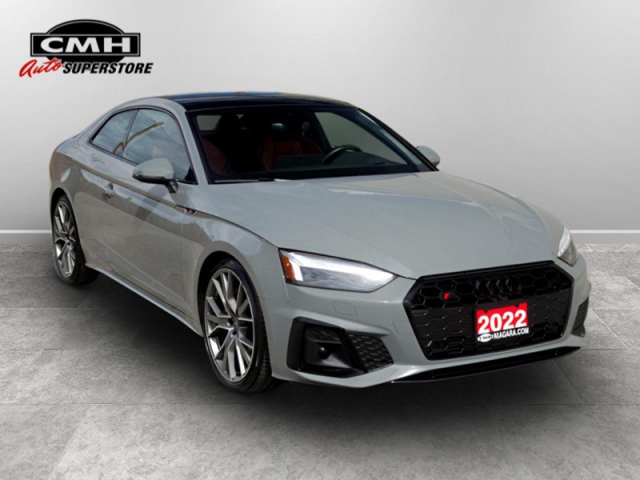 2022 Audi S5 Coupe Technik 3.0 TFSI quattro  **RED LEATHER** Photo4