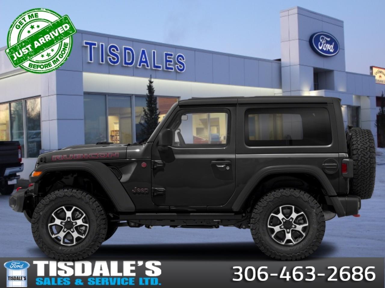 Used 2020 Jeep Wrangler Rubicon  - Dana Axles -  Android Auto for sale in Kindersley, SK