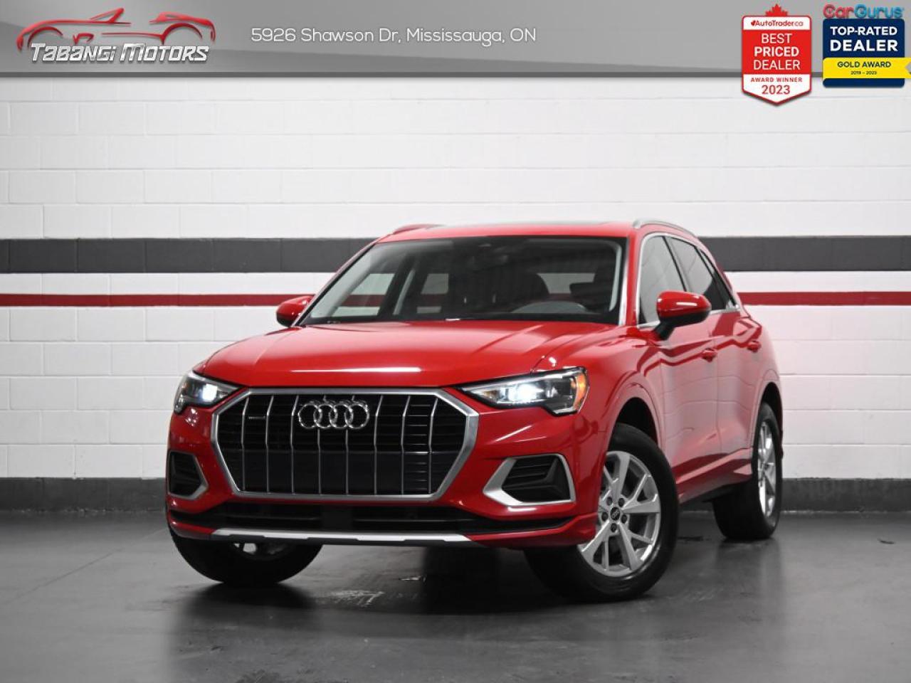 Used 2021 Audi Q3 Progressiv   No Accident Leather Digital Dash Panoramic Roof Push Button Start for sale in Mississauga, ON