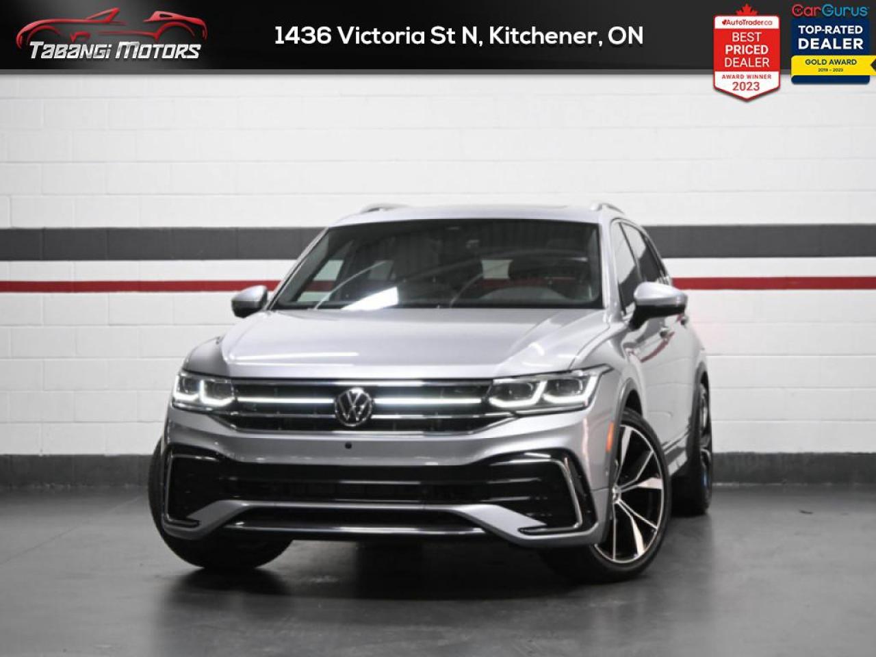 Used 2022 Volkswagen Tiguan Highline R-Line  No Accident 360CAM Fender Remote Start Cooled Seats for sale in Mississauga, ON