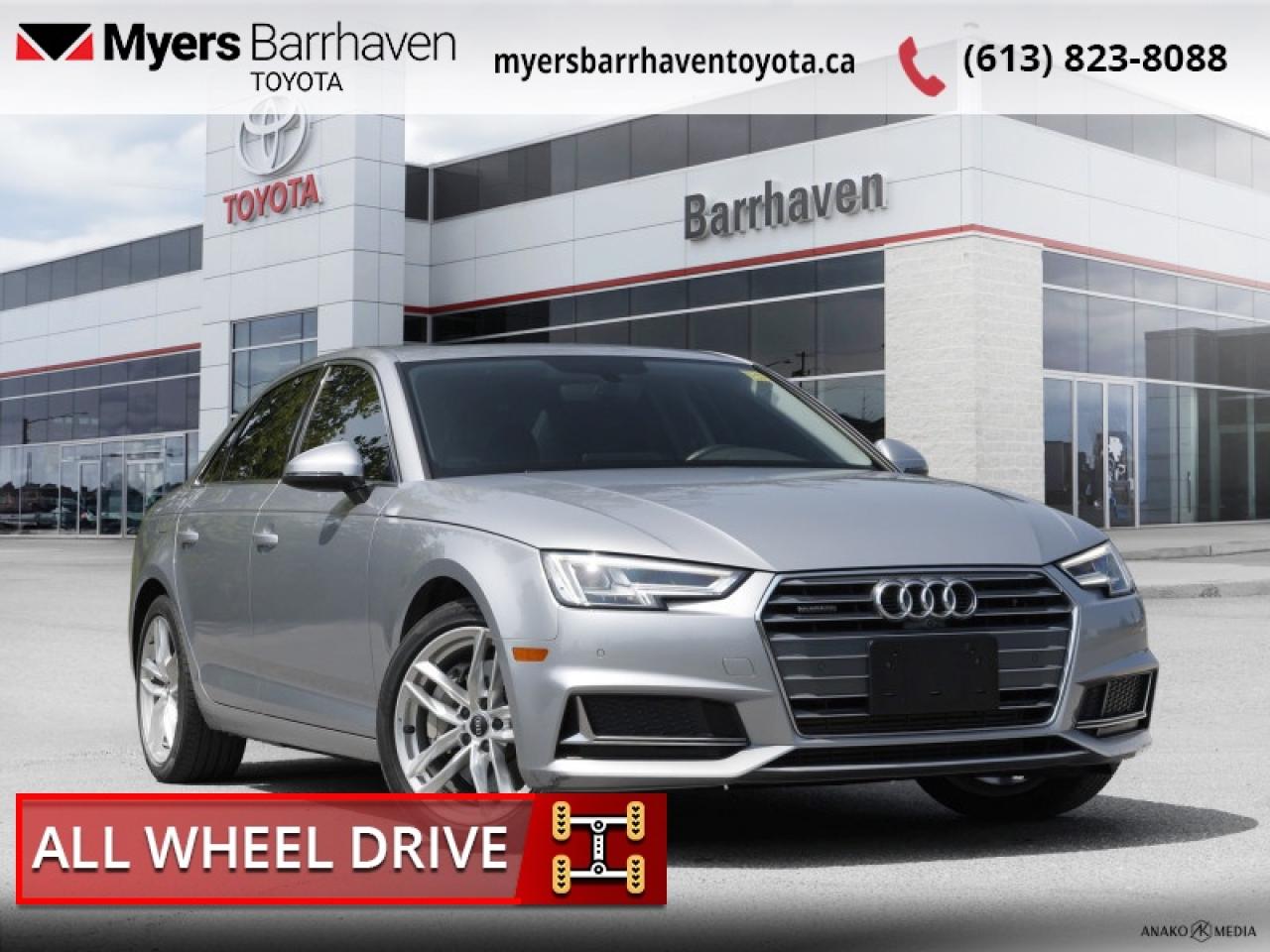 2019 Audi A4 Technik 45 TFSI Quattro  - Premium Audio - $246 B/W Photo0