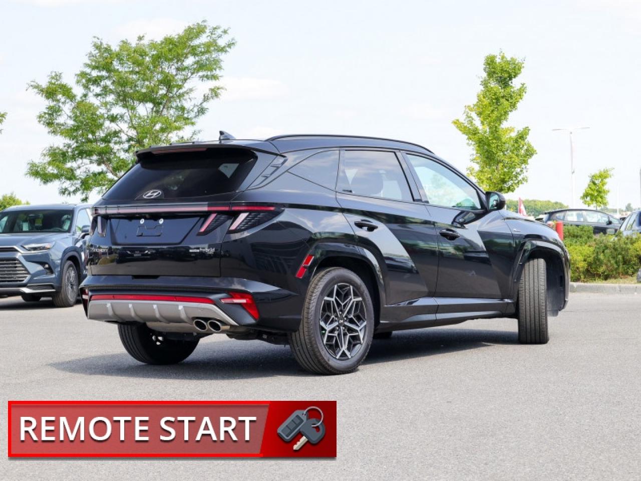 2024 Hyundai Tucson Hybrid N-Line  - Sunroof -  Cooled Seats - $247 B/W Photo2