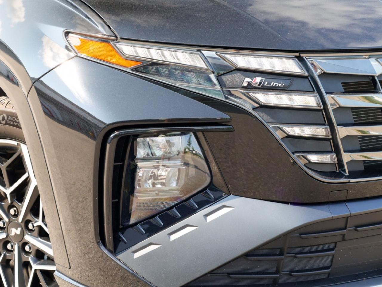 2024 Hyundai Tucson Hybrid N-Line  - Sunroof -  Cooled Seats - $247 B/W Photo