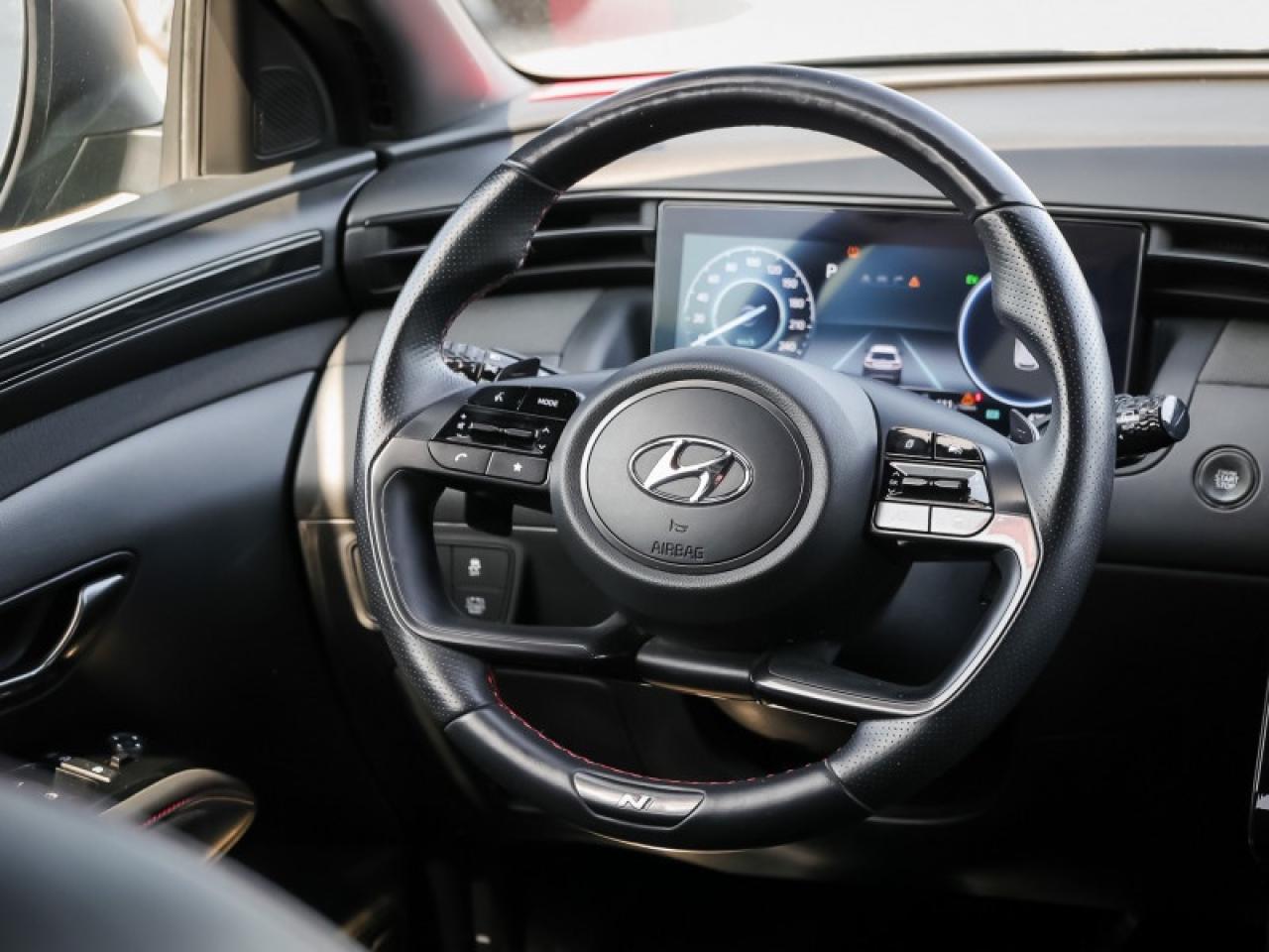 2024 Hyundai Tucson Hybrid N-Line  - Sunroof -  Cooled Seats - $247 B/W Photo