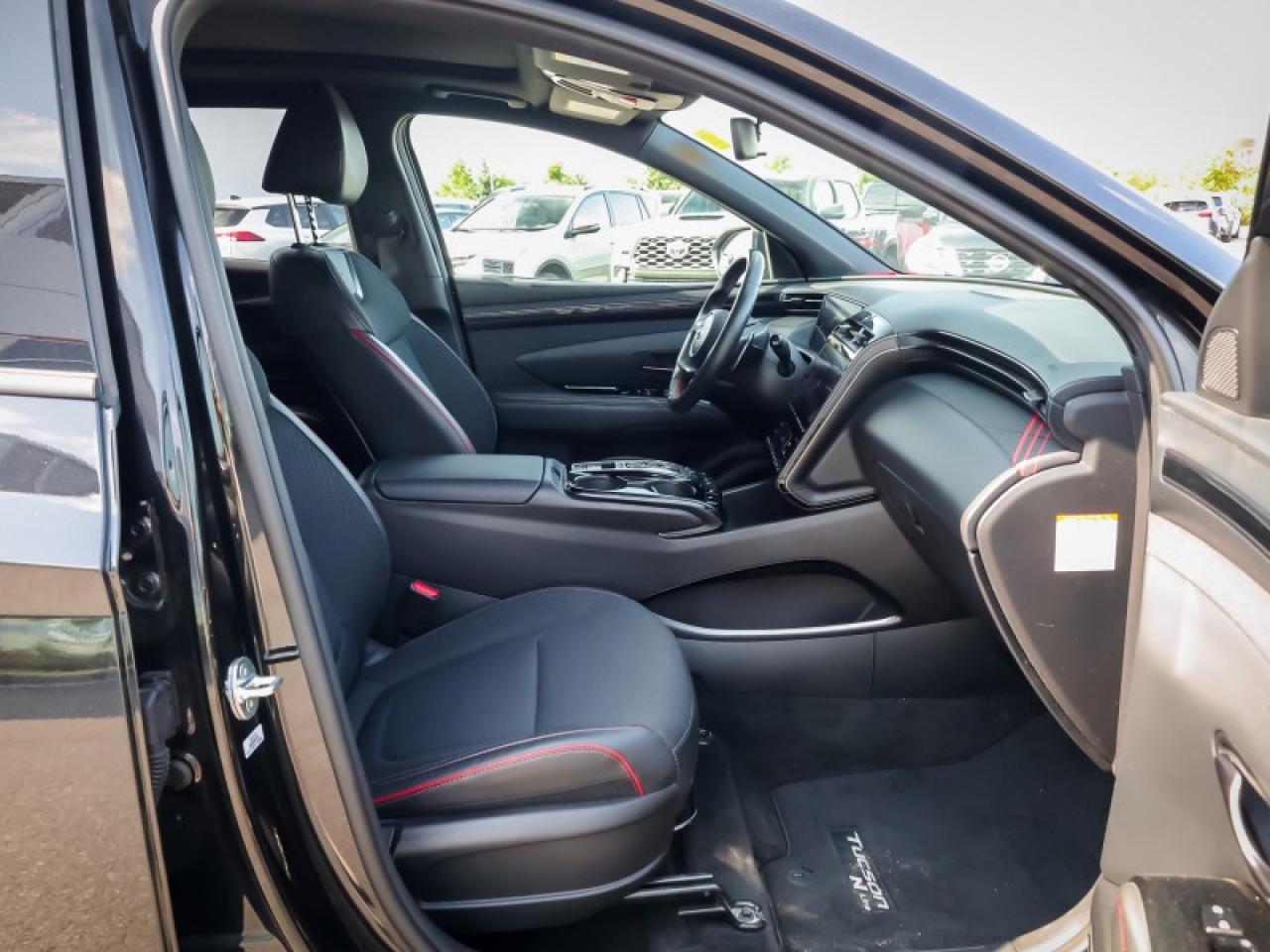 2024 Hyundai Tucson Hybrid N-Line  - Sunroof -  Cooled Seats - $247 B/W Photo