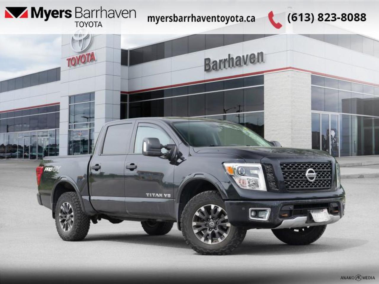 Used 2018 Nissan Titan PRO-4X Crew  - Navigation -  Heated Seats - $241 B/W for sale in Ottawa, ON