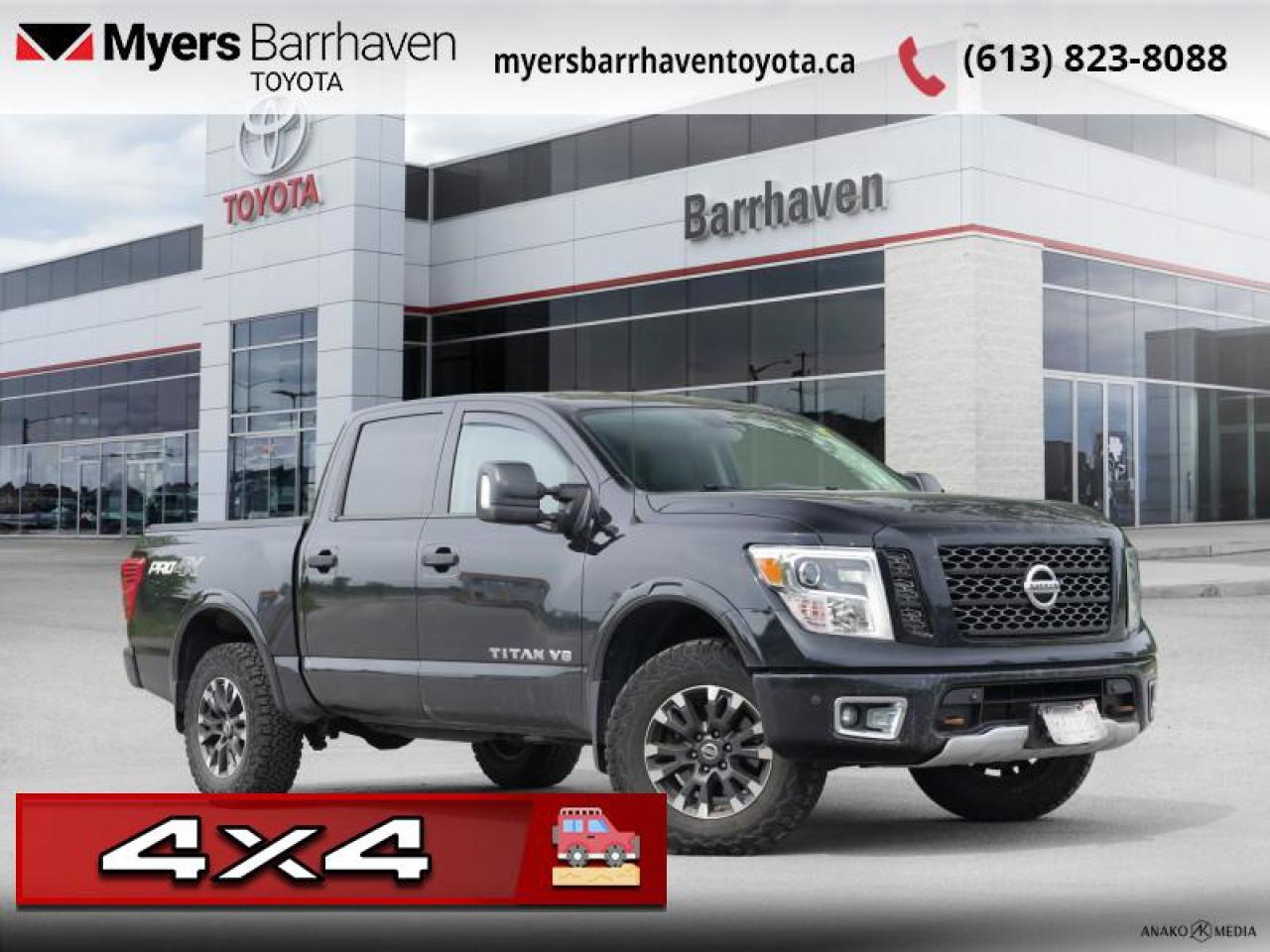 Used 2018 Nissan Titan PRO-4X Crew  - Navigation -  Heated Seats - $241 B/W for sale in Ottawa, ON