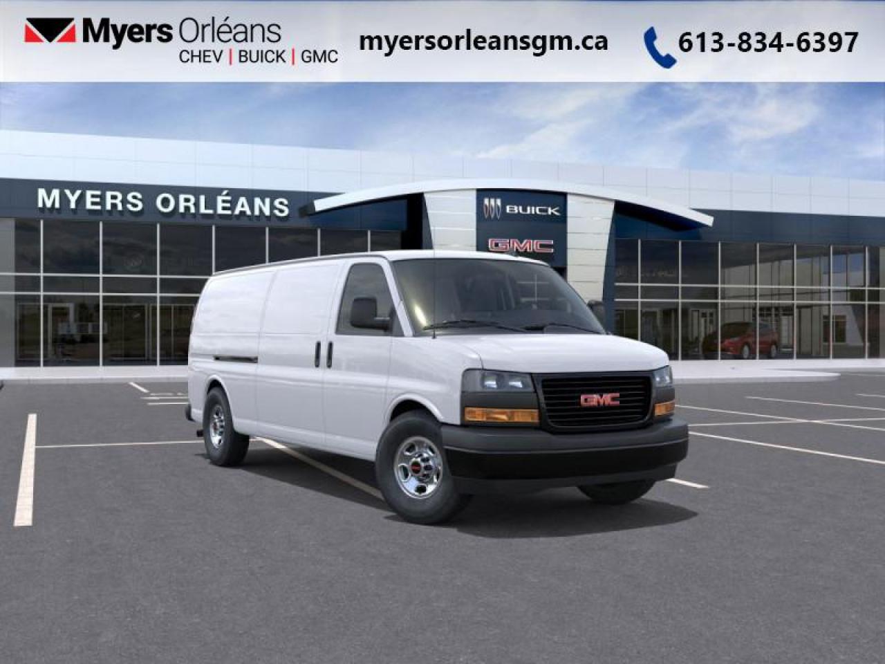 New 2025 GMC Savana Cargo Van 2500 155  - Cruise Control for sale in Orleans, ON