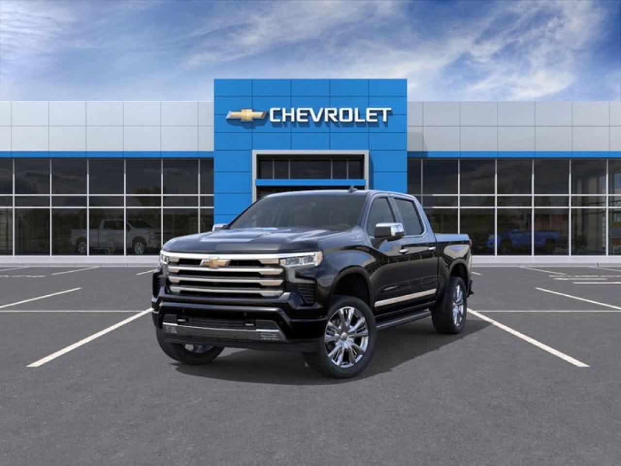 4WD Crew Cab 147 High Country, 10-Speed Automatic w/Paddle Shifters, Gas V8 6.2L/376