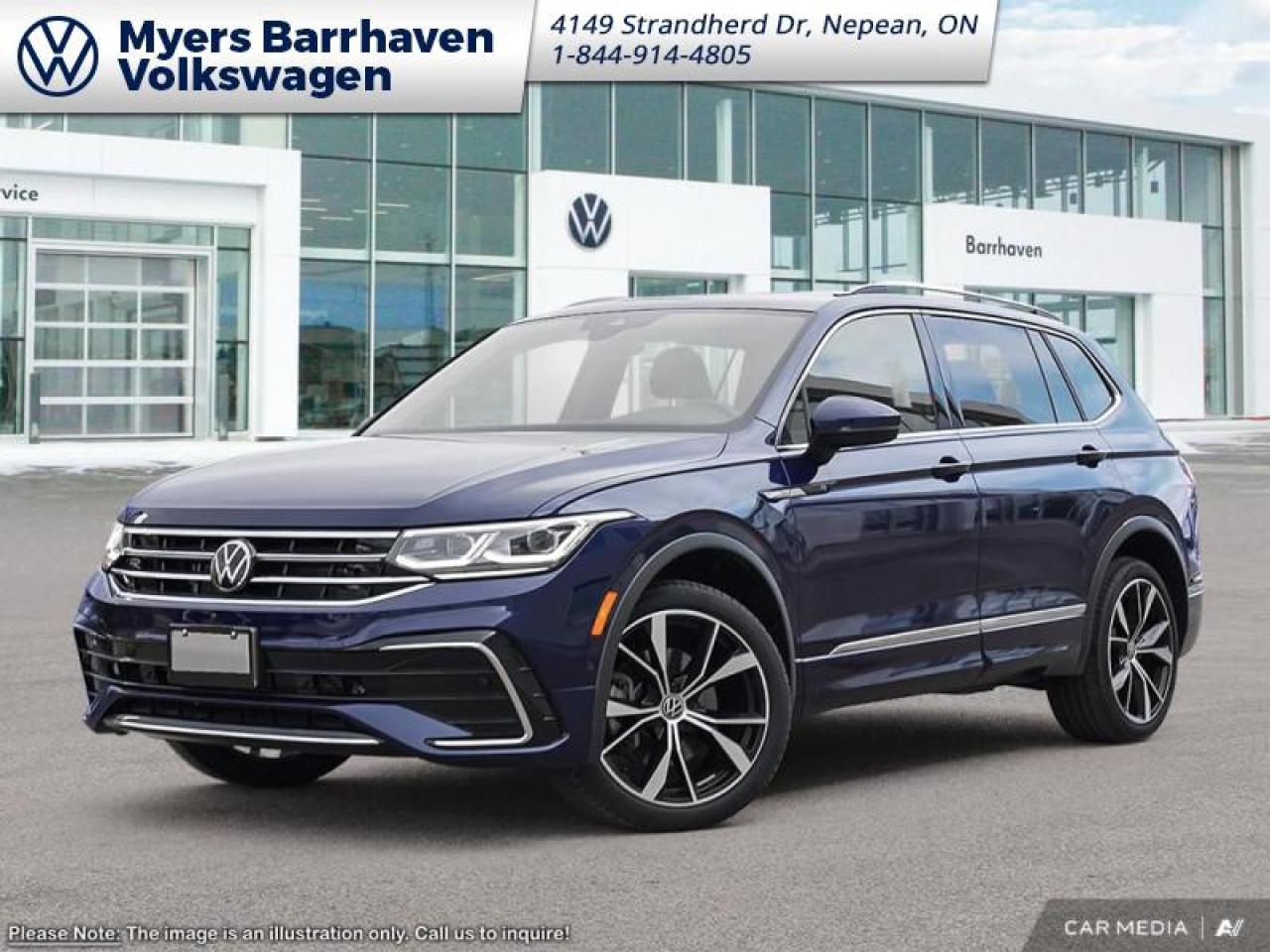 New 2024 Volkswagen Tiguan Highline R-Line  - Leather Seats for sale in Nepean, ON