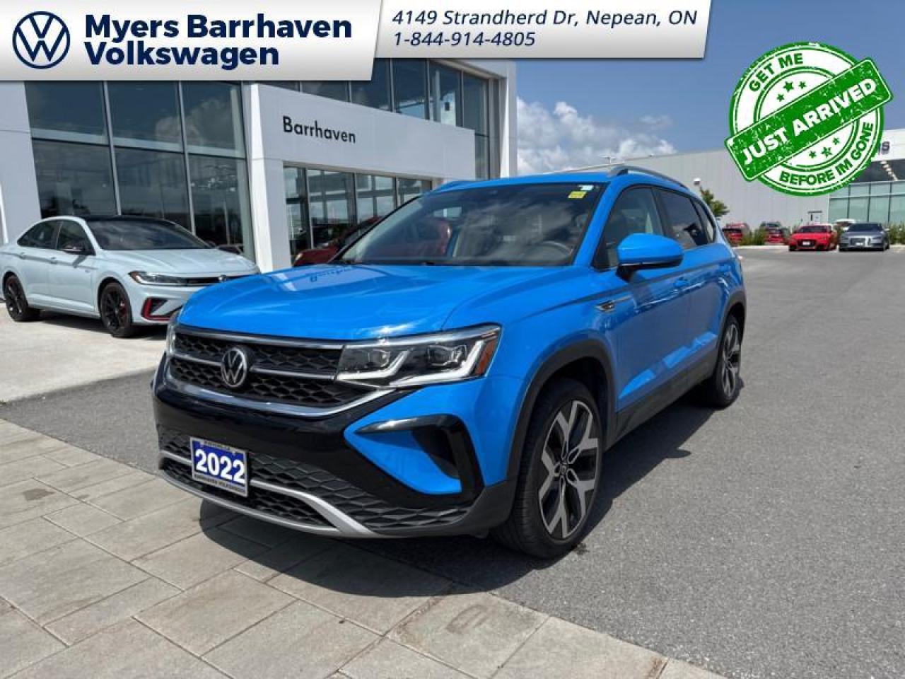 Used 2022 Volkswagen Taos Highline 4MOTION  - Sunroof for sale in Nepean, ON