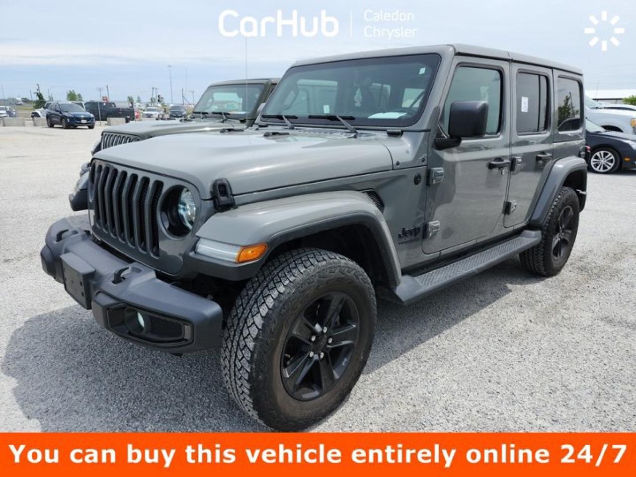 Used 2022 Jeep Wrangler Unlimited Sahara Altitude for sale in Bolton, ON